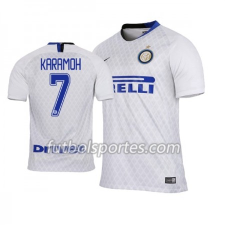 Camisetas Inter Milan Yann Karamoh 7 Segunda Equipacion 2018/2019